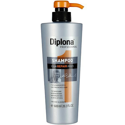 Шампунь Diplona Professional для сухого та пошкодженого волосся 600 мл