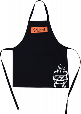 Фартук Grilland Мангал черный 68x80 см