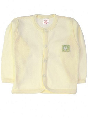 Кофточка детская Татошка ажур для девочки р.68 желтый 041102 