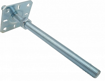 Опора колонны регулируемая заливная 100x330x3,0 мм 1 шт. 