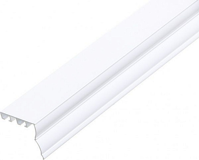 Карниз Талсистем 801028 двойной укомплектованный 350 см белый 