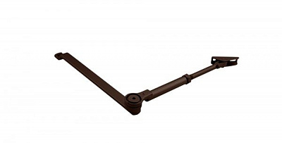 Аксесуар ECO Schulte Тяга з фіксацією ECO-Schulte, коричнева RAL8014, нейтральна упаковка коричневий