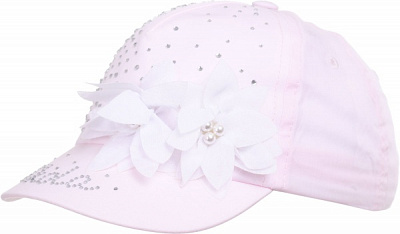 Кепка для девочек Pampona 21 L 07 р.50 светло-розовый 