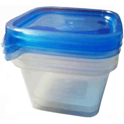 Набор емкостей для пищевых продуктов Пластторг 82736 3x0.45 л