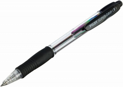 Ручка шариковая Pilot Super Grip BPGP-10R-F-B 