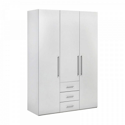 Шкаф гардеробный Embawood Магнум 3Д белый 