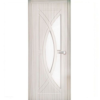 Дверное полотно Неман Фантазия Белая Береза ПО 900 мм