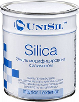 Эмаль UniSil пентафталевая Silica желтый глянец 0,7л 0,9кг