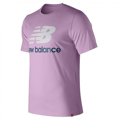 Футболка New Balance ESSENTIALS LOGO MT91546DVG XL бузковий