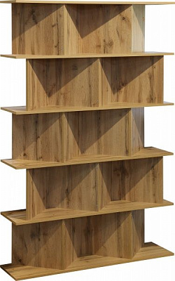 Полка декоративная Нанси 1200x1791x22 мм дуб тахо 