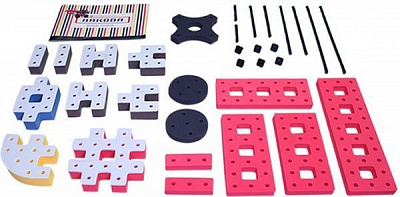 Конструктор м’який Bakoba 32 деталі великий