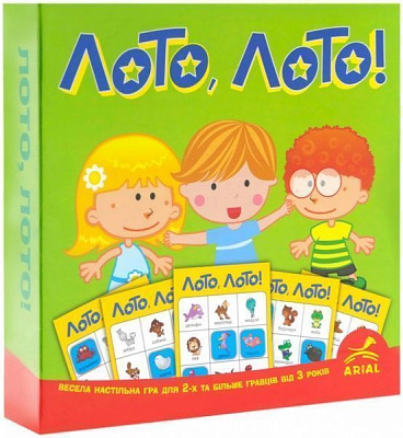Гра настільна Arial Лото 4820059910374