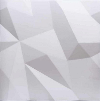 Плитка гипсовая 3D-панель Gipster Кристаллы 0,25 кв.м