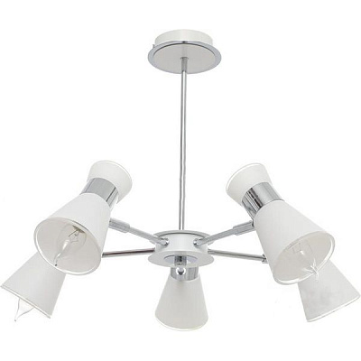 Люстра стельова Accento lighting Treviso 5xE14 хром ALHu-HKP31310A/5