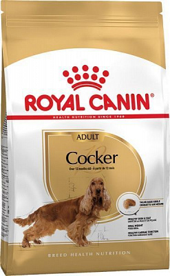 Корм Royal Canin для собак COCKER ADULT (Кокер Едалт), 3 кг