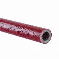 Изоляция для труб Теплоізол EXTRA красный для труб (6мм), ф18 ламинирований