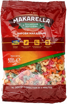 Макарони Макарелла Ріжки №7 500 г