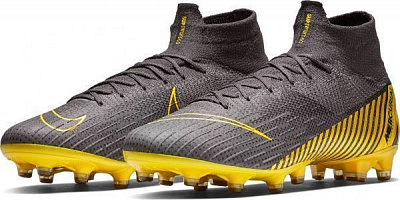 Бутсы Nike SUPERFLY 6 ELITE AG-PRO AH7377-070 р. 8 серый