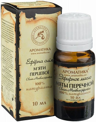Ефірна олія Ароматика Мяты перечной 10 мл