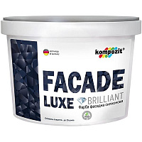 Краска силиконовая Kompozit Facade Luxe база С мат база под тонировку 1.4кг