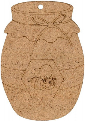 Заготовка Баночка 1 6,3x9 см 5 шт. Rosa Talent