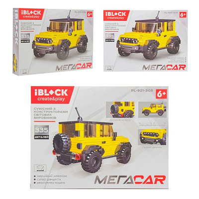 Конструктор Iblock Машина PL-921-305