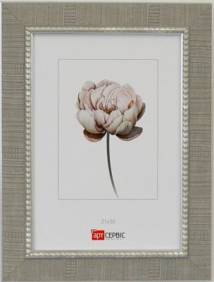 Рамка для фото Арт-Сервіс ЕА-01815 1 фото 21х30 см сірий зі сріблястим