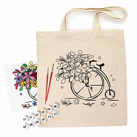 Набор для росписи Цветочный велосипед Rosa Talent 