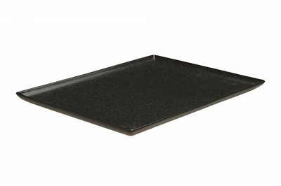 Блюдо прямоугольное Seasons черный 27 см Porland 