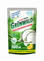 Жидкость для ручного мытья посуды Grunwald Лимон (дой-пак) 0,5л