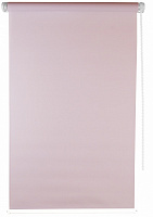 Ролета мини Лен Розовый актик 42x160 см розовая 