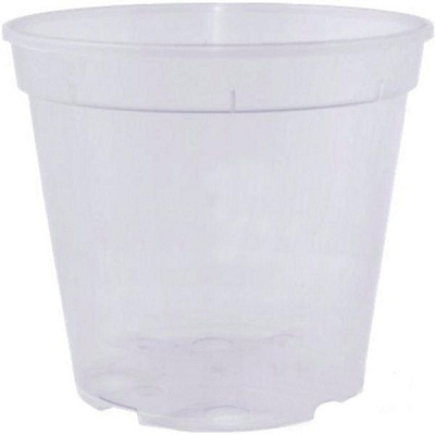 Горщик дренажний Алеана круглий 0,55л прозорий (114070)