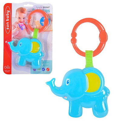 Игрушка-погремушка подвесная Слоник 588-7