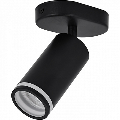 Спот Hopfen GU10 чорний CLN 133-1 BK