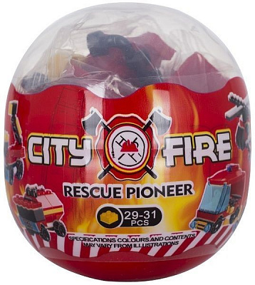 Конструктор MINDBOX в яйці серії CITY FIRE в асортименті K35A