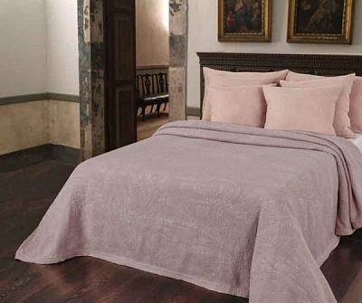 Покривало Lixa 230x270 см La Nuit біло-ліловий