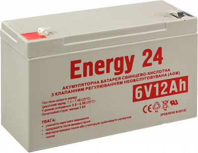 Аккумулятор SLA-MS6V12