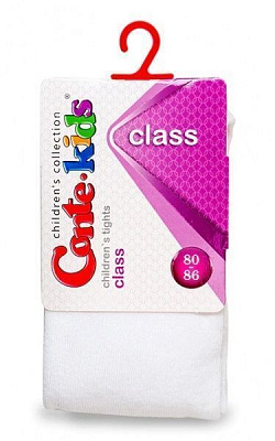 Колготки дитячі Conte-Kids Class 7С-31СП-191 р.80-86 білий