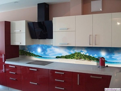 Наліпка на кухонний фартух Zatarga Релакс Z180107 65x250 см