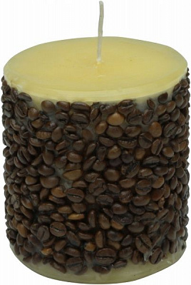 Свеча Кофе с молоком 10x11 см Огонь ОК