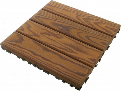 Декінг 30х300х300 мм термососна, масло 2 шари