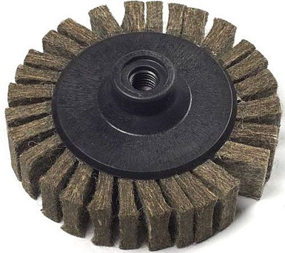 Круг полірувальний повстяний 125хМ14 грубий A.T.T.