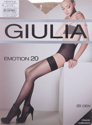 Чулки Giulia daino EMOTION р. 1/2 20 den телесный 