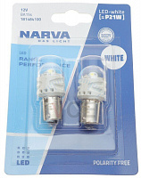 Автолампа ксеноновая Narva LED Range Performance P21W 1,7 Вт шт.(NV 18151.2B)