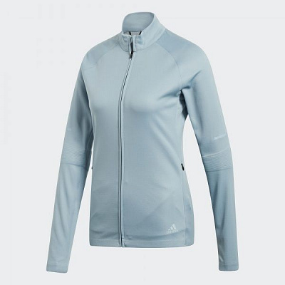 Джемпер Adidas PHX JACKET W DQ2658 р. S голубой