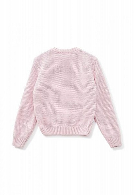 Кофта для девочек ART KNIT Блеск с люрексом р.98-104 розовый RU-023 