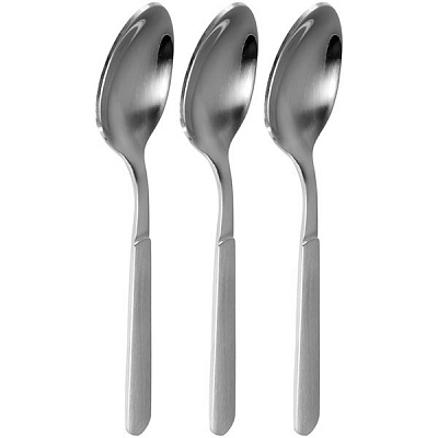 Набор кофейных ложек Helfer матовые 3 шт