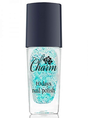 Лак для нігтів Colour Intense NP-801 Charm №005 мерехтливий прозорий 9,5 мл