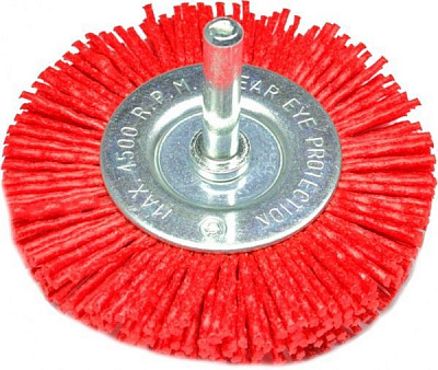 Щітка-шкребок дискова S&R нейлонна 75мм 136840075