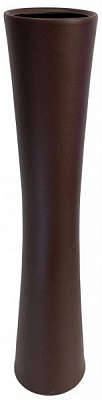 Ваза Труба муар шоколад 77 см